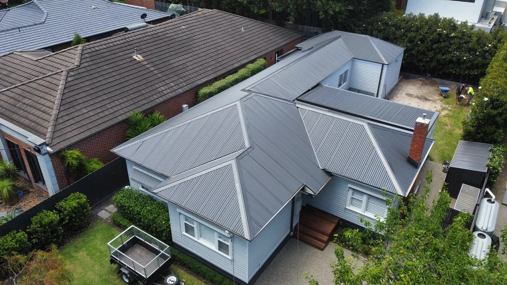 SMP project in Cheltenham, aerial view