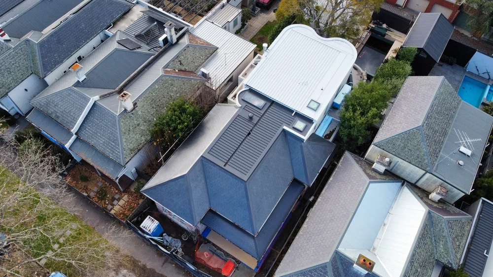 SMP project in Middle Park, aerial view
