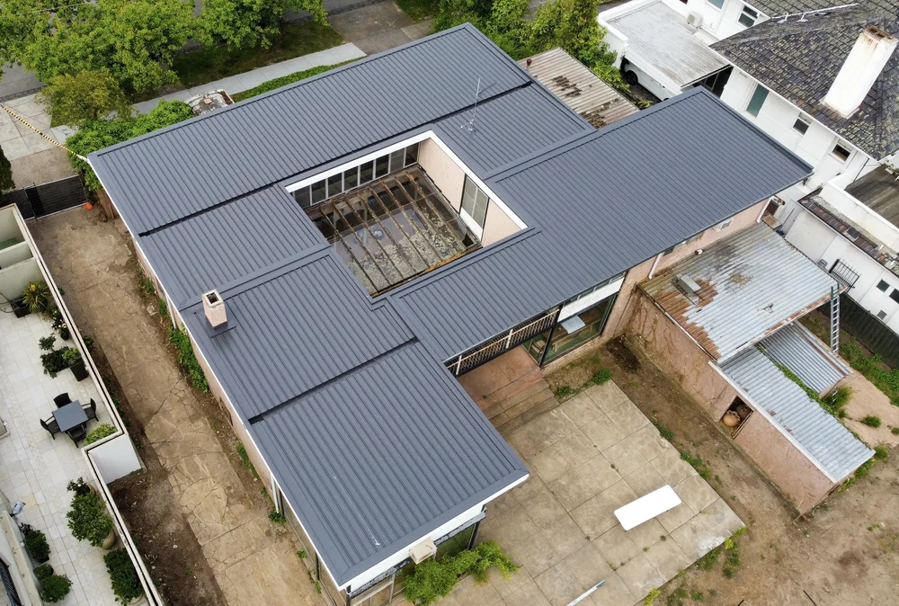 SMP project in Toorak, aerial view